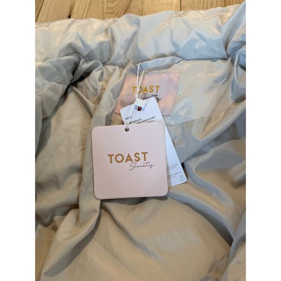 (S) NWT $289 Toast Society Aries‎ Puffer Jacket in Ivory - Picture 7 of 9